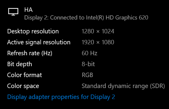 How Do I Forcefully Change The Active Signal Resolution Microsoft Community