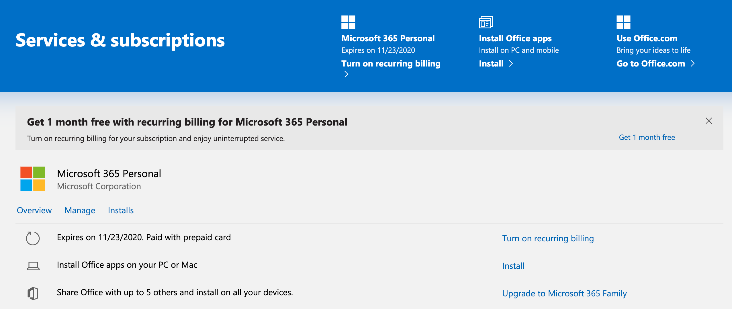 unable-to-switch-from-microsoft-365-personal-to-a-microsoft-365-family