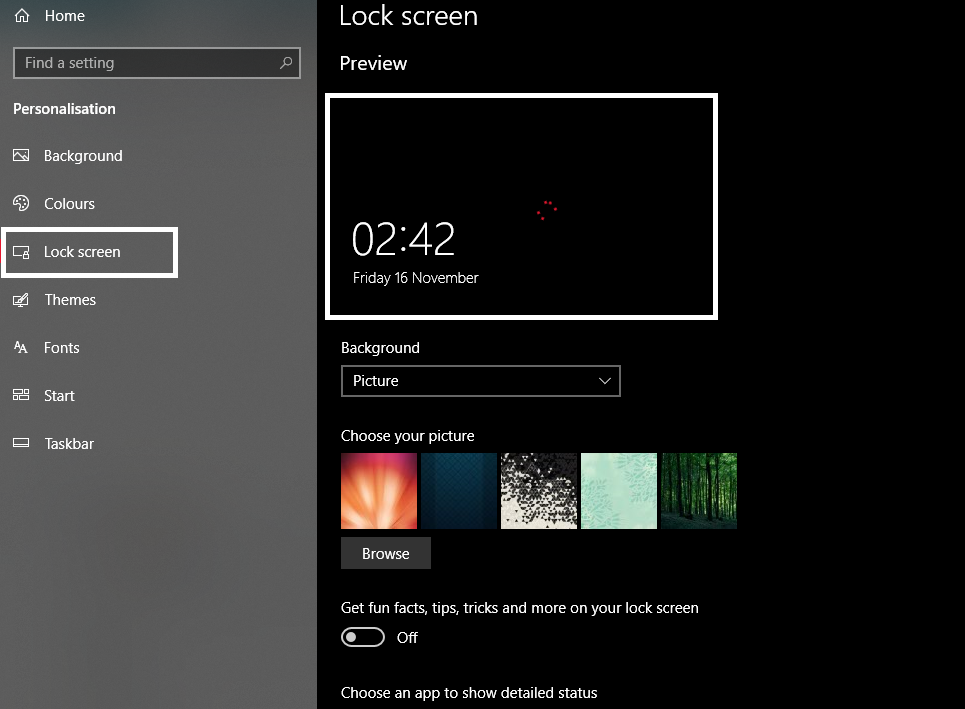 How To Set Windows Lock Screen Wallpaper Lates Windows 10 Update