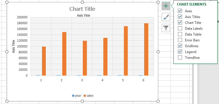 Is there a way to move the axis title on top of chart? - Microsoft ...