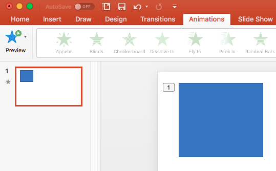 Office 2016 for Mac - PowerPoint: Animation sequence icons not - Microsoft  Community