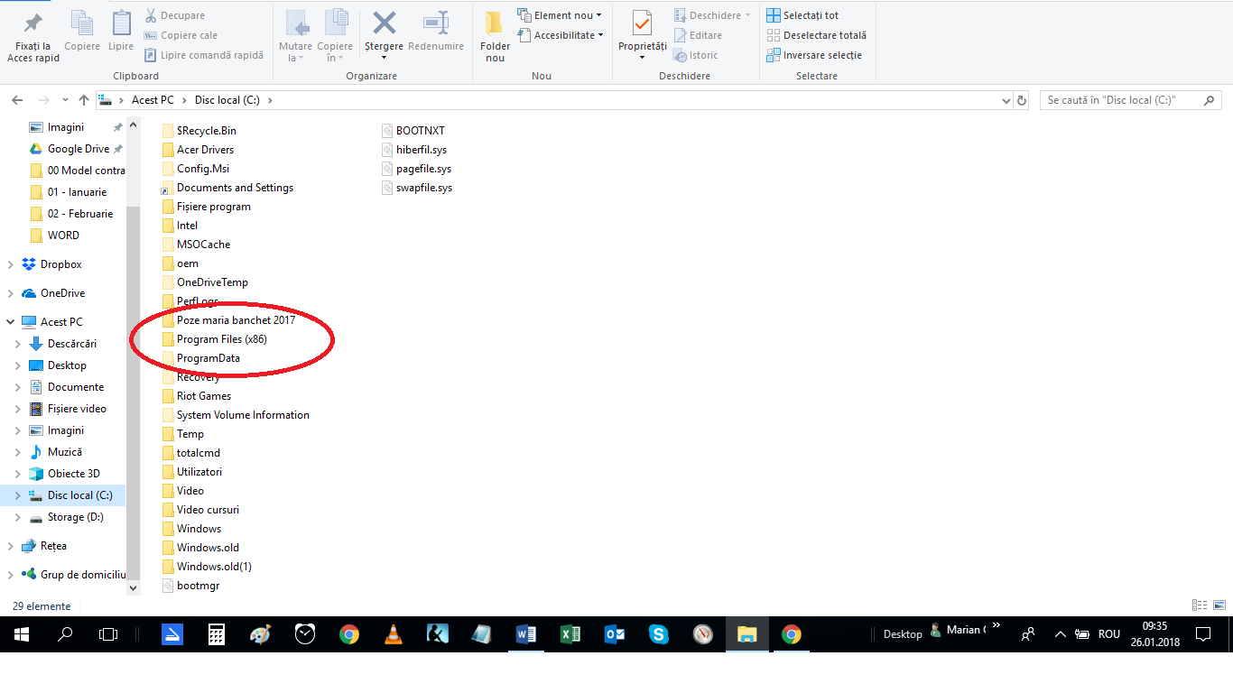 Program Files Folder Disappeared After 25 Jan Update Microsoft
