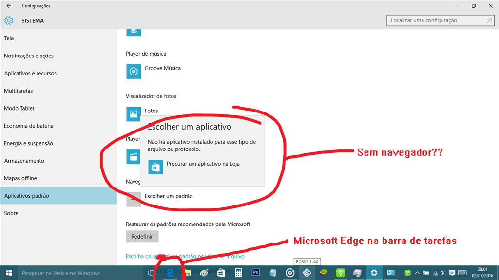 Windows 10 Definir Edge Como Navegador Padrão Microsoft Community 7146