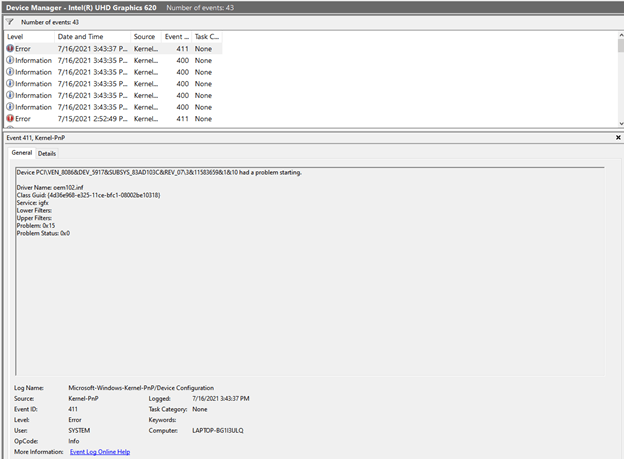 Pci ven 8086 dev 3b64 subsys 1c771043 rev 06 что это