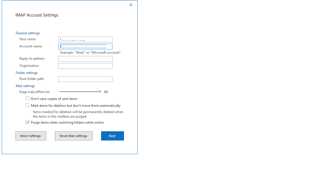 Outlook Account Setup - Microsoft Community