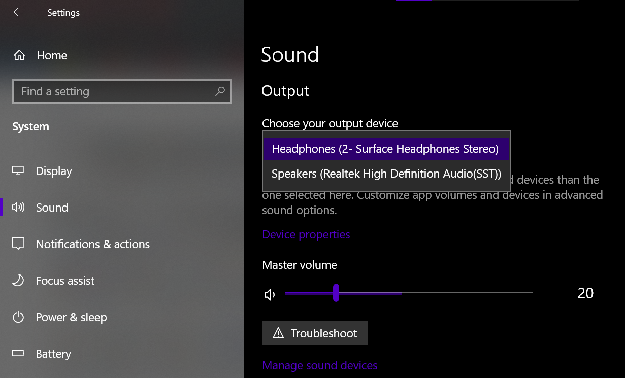 Windows 10 headphones and discount mic at the same time