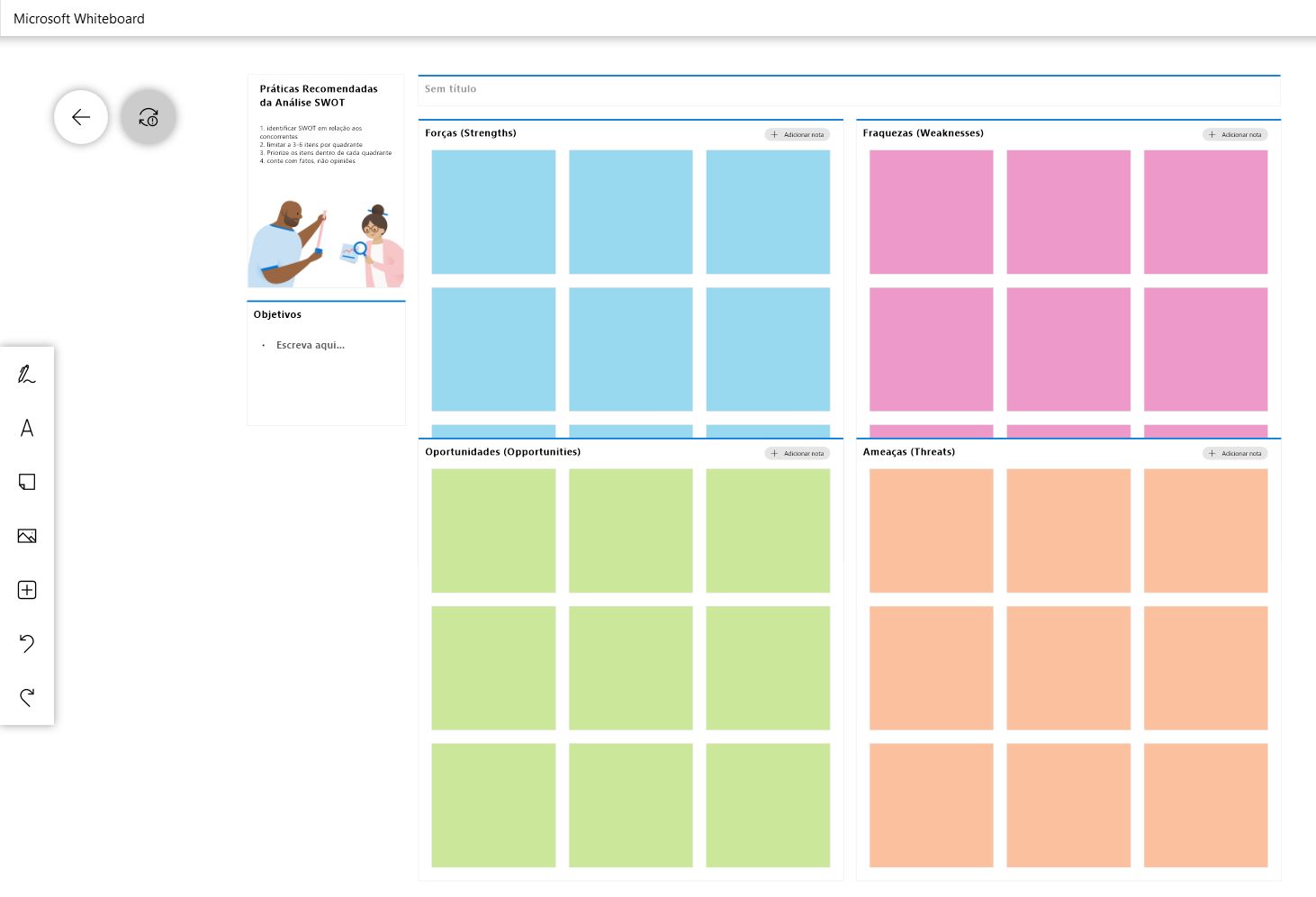 Microsoft Whiteboard Templates