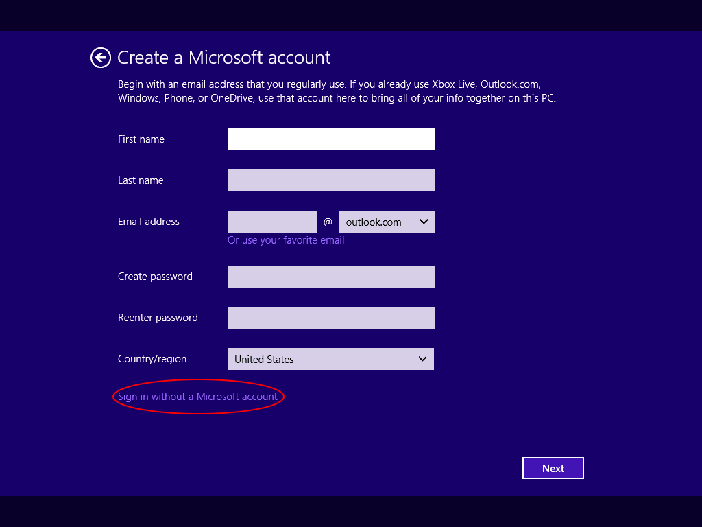 How To Sign Into Windows 10 Using A Local Account - Microsoft Community