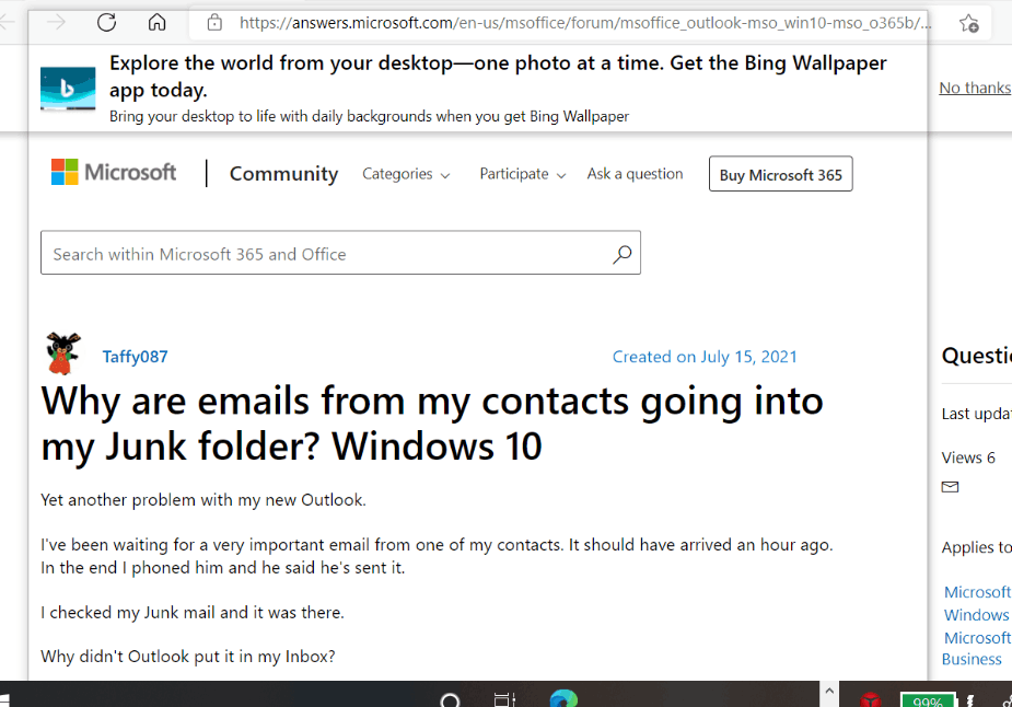 My type here to search is not working windows 10 microsoft community
