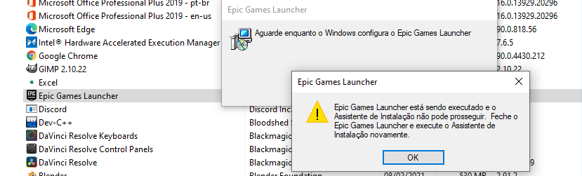 Como desinstalar o Epic Games launcher