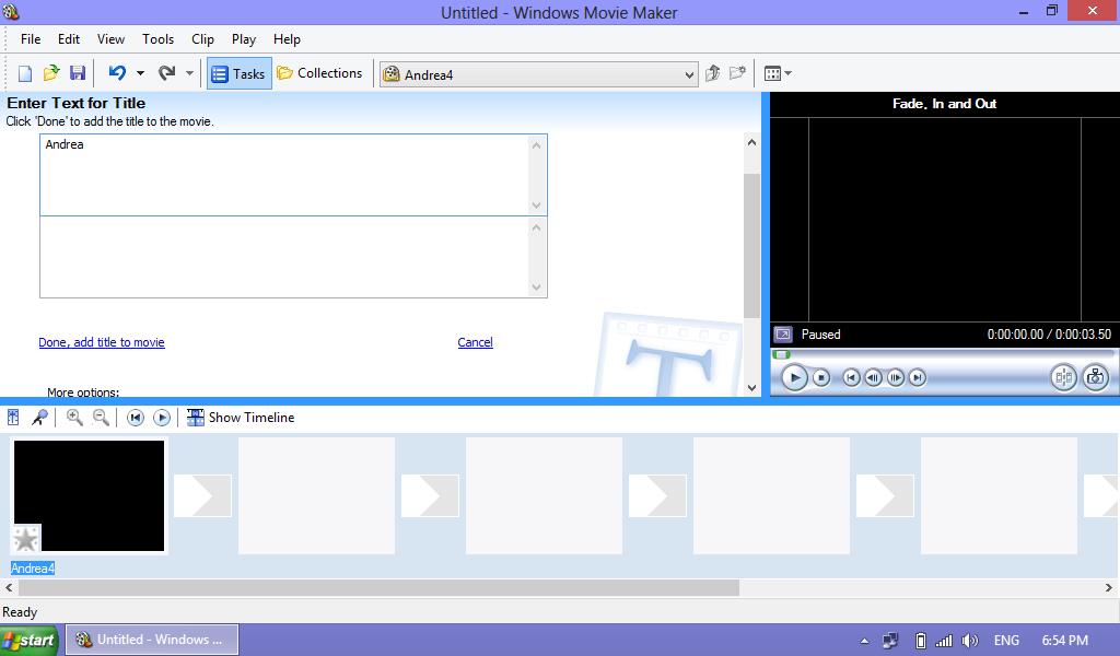 Window movie maker 2.6