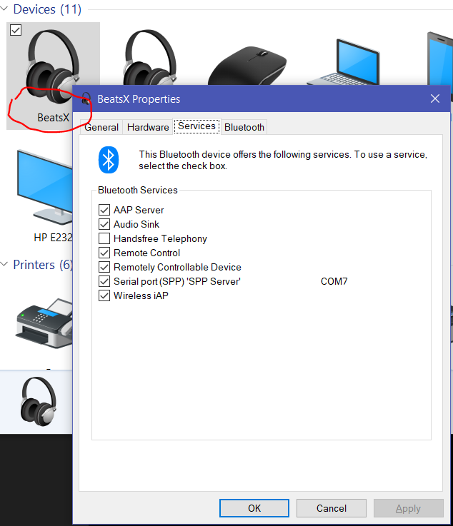 Звук bluetooth windows