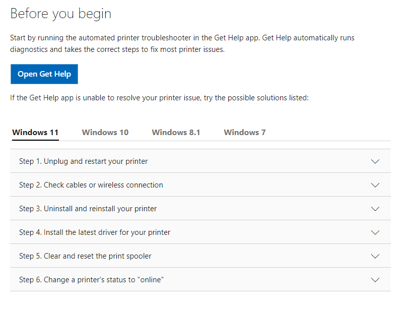 Suddenly I am not able to print through any app - Microsoft Community