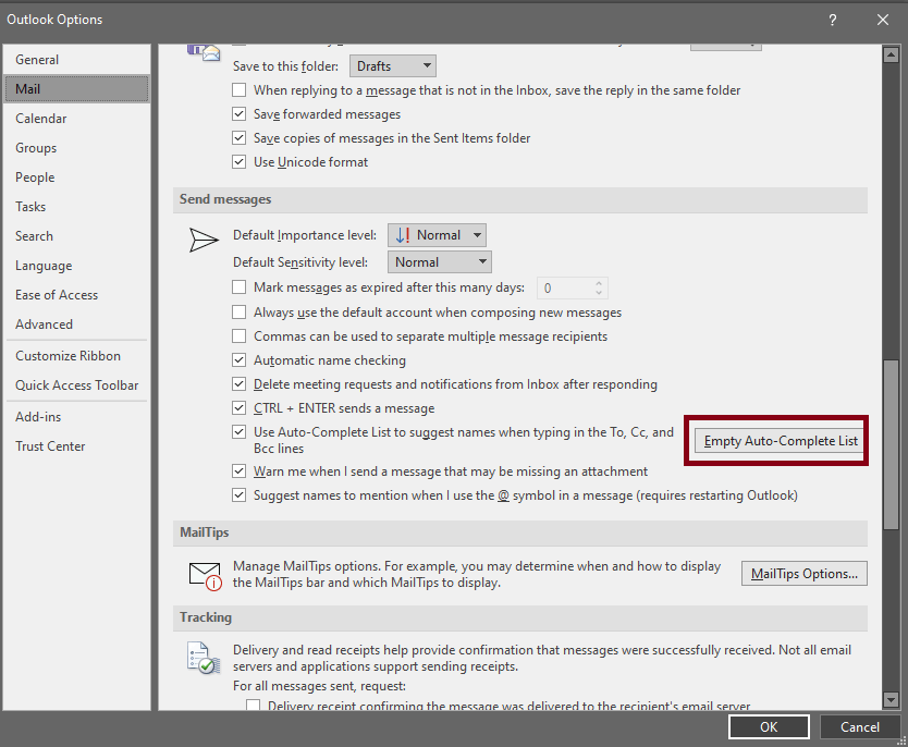 outlook-autofill-continues-to-use-deleted-email-address-microsoft