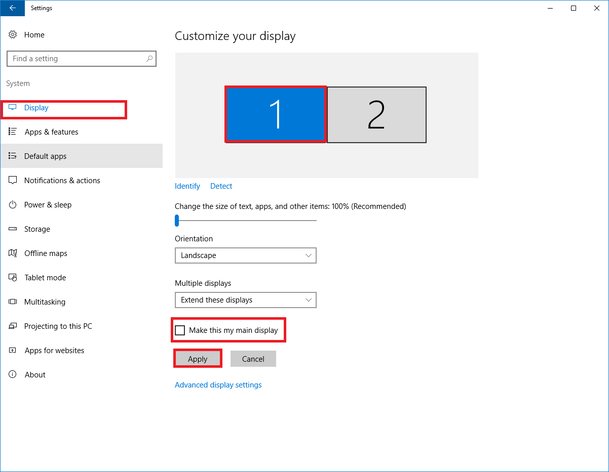 Desktop icons moving to monitor 2 - Microsoft Community