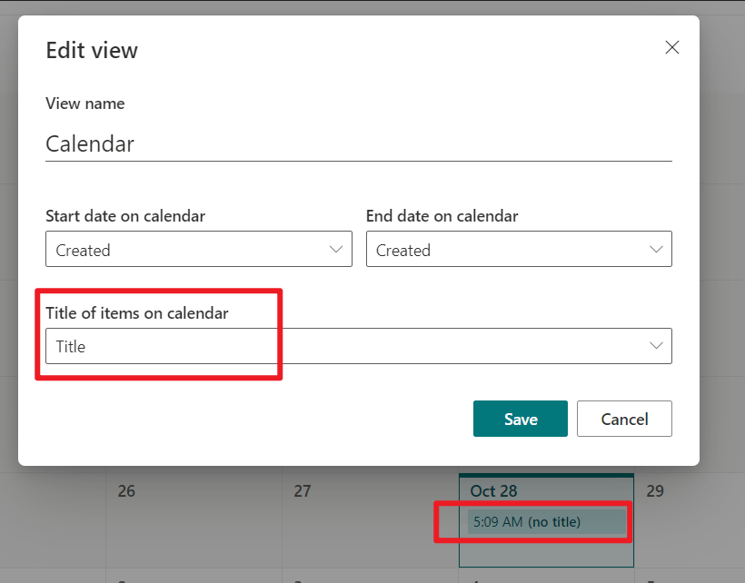 Sharepoint list calendar view error message microsoft community