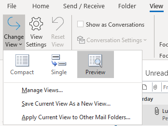 Outlook Column Width bunched to the left on open - Microsoft Community