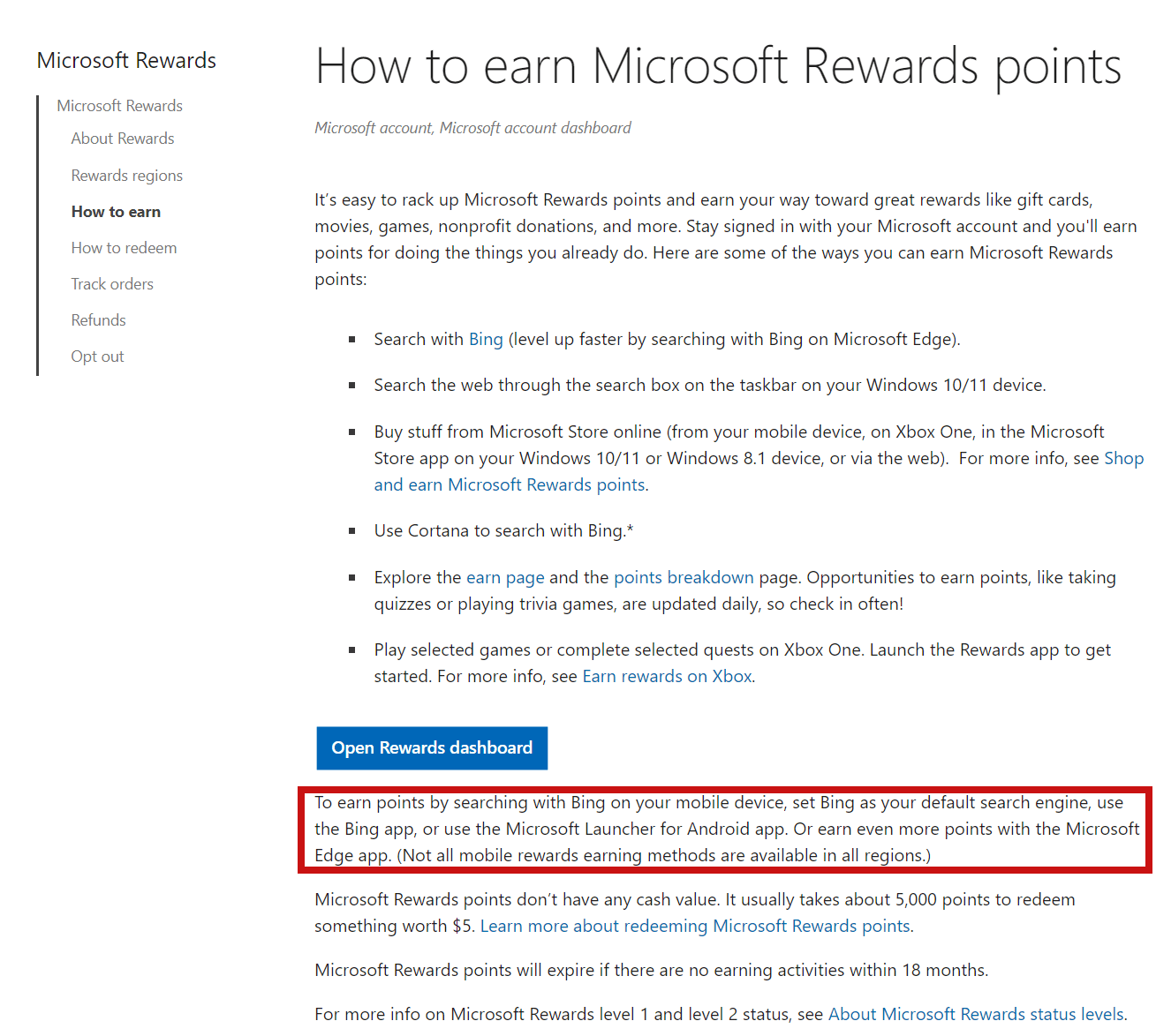 Microsoft Rewards: Earn Rewards for Doing the Things You Already