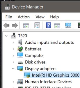 Intel hd graphics clearance 3000 driver windows 10