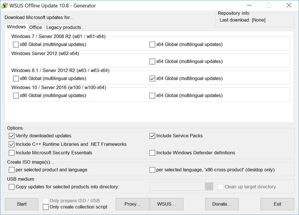 Wsus offline