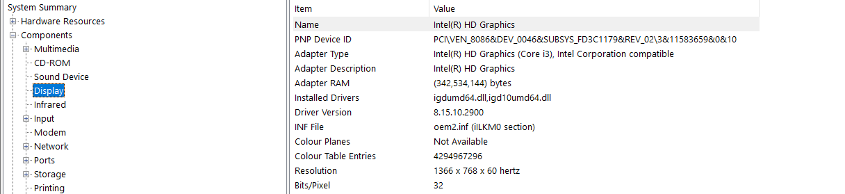 DX12 Work on Intel(R) HD Graphics 3000 windows 10 - Microsoft Community