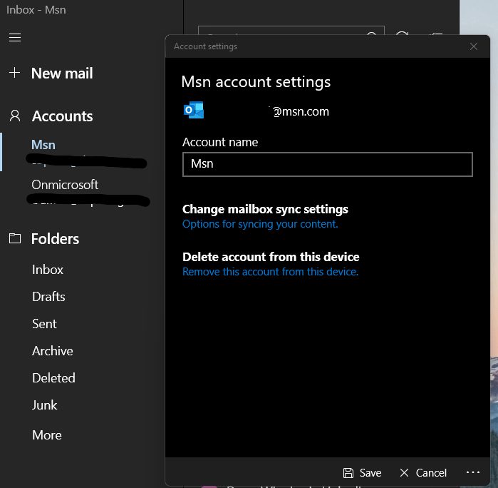 How do I delete an old email address that I no longer use?