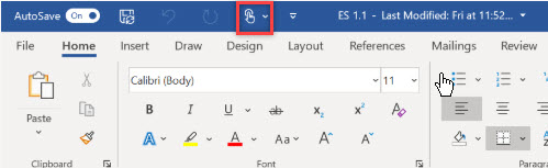 Can't move a table in Microsoft Word on my Surface Go 2 - Microsoft ...