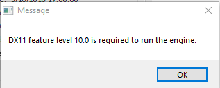 DirectX 11 Feature 10.0 Required For Playing Games. - Microsoft Community