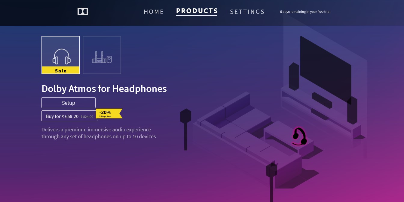 Dolby certified online headphones