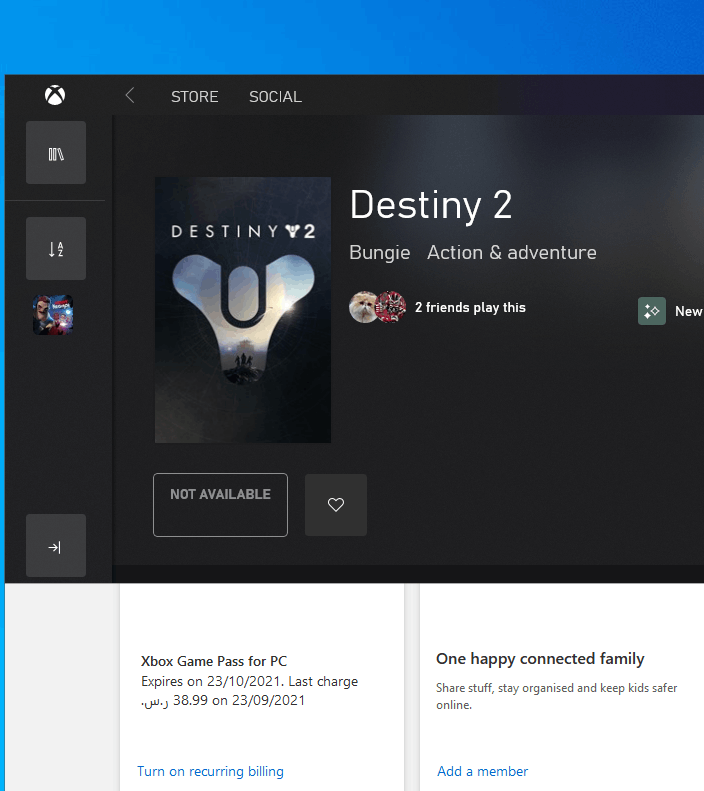 GamePass Tab Not Showing In Xbox App (pc) - Microsoft Community