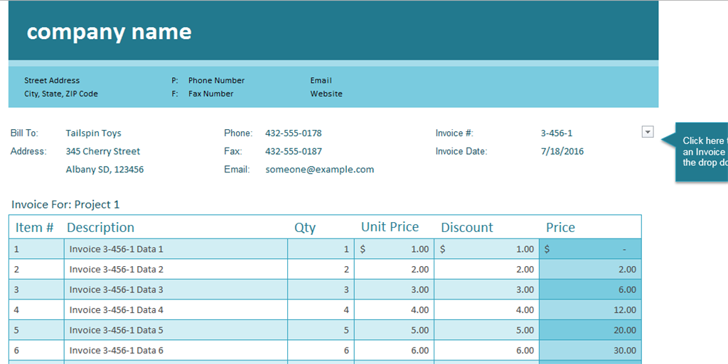 Excel Template Sales Invoice Tracker Help Question