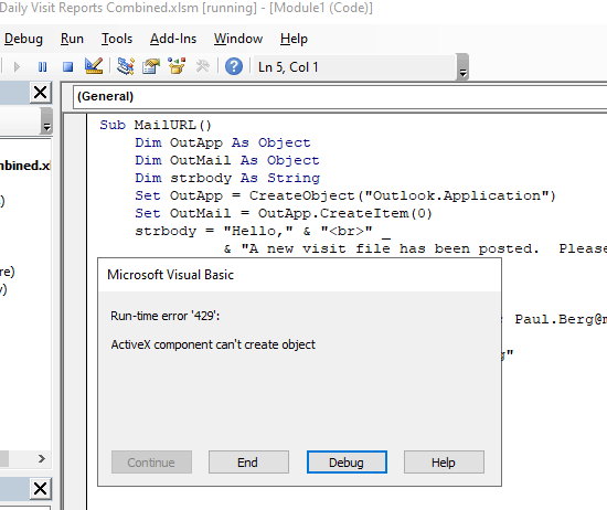 microsoft word - Run-tim error '429': ActiveX component can't create object  - Super User