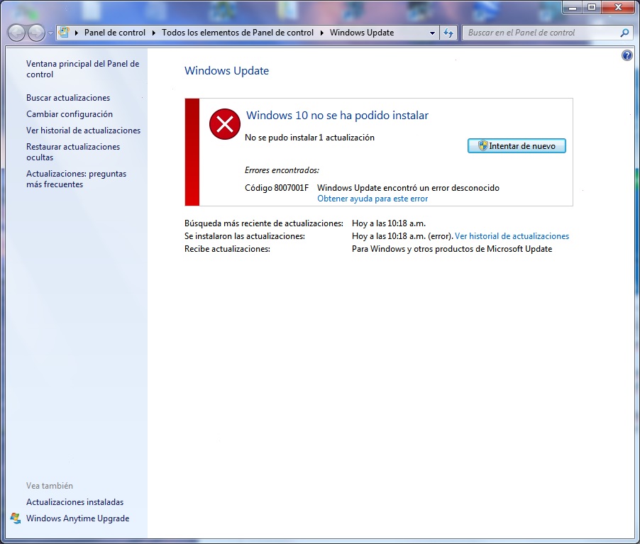 Windows Update Error 8007001f When Upgrading To Windows 10 Microsoft Community 7842