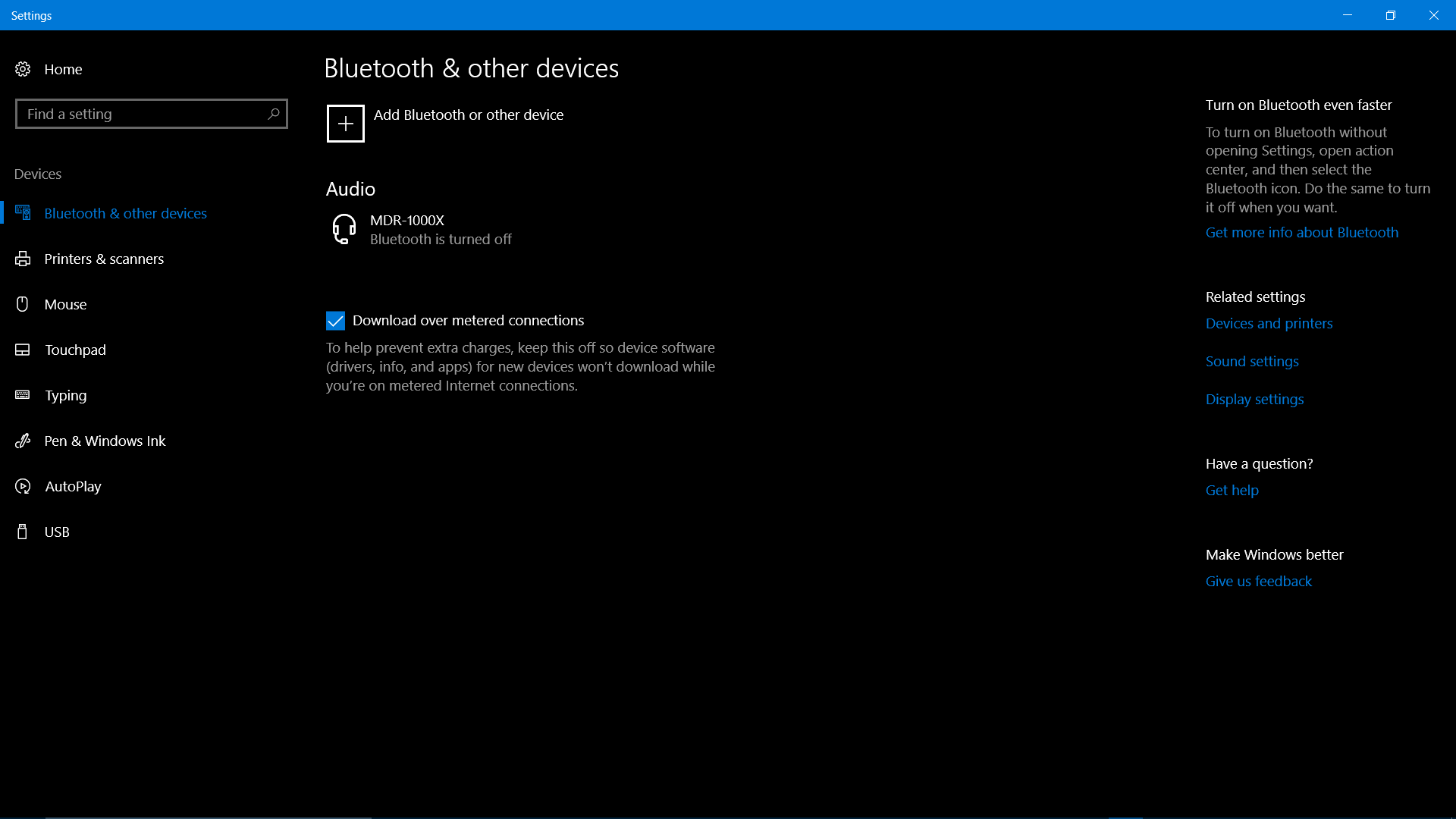 Cannot turn on bluetooth - Microsoft Community