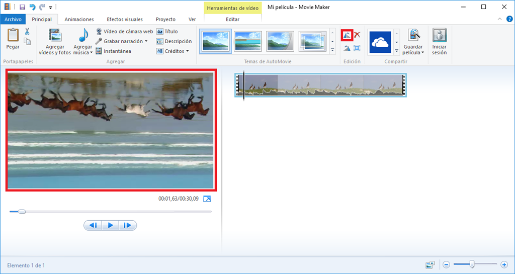pared aspecto fricción Windows 10: Girar videos para reproducirlos adecuadamente en - Microsoft  Community