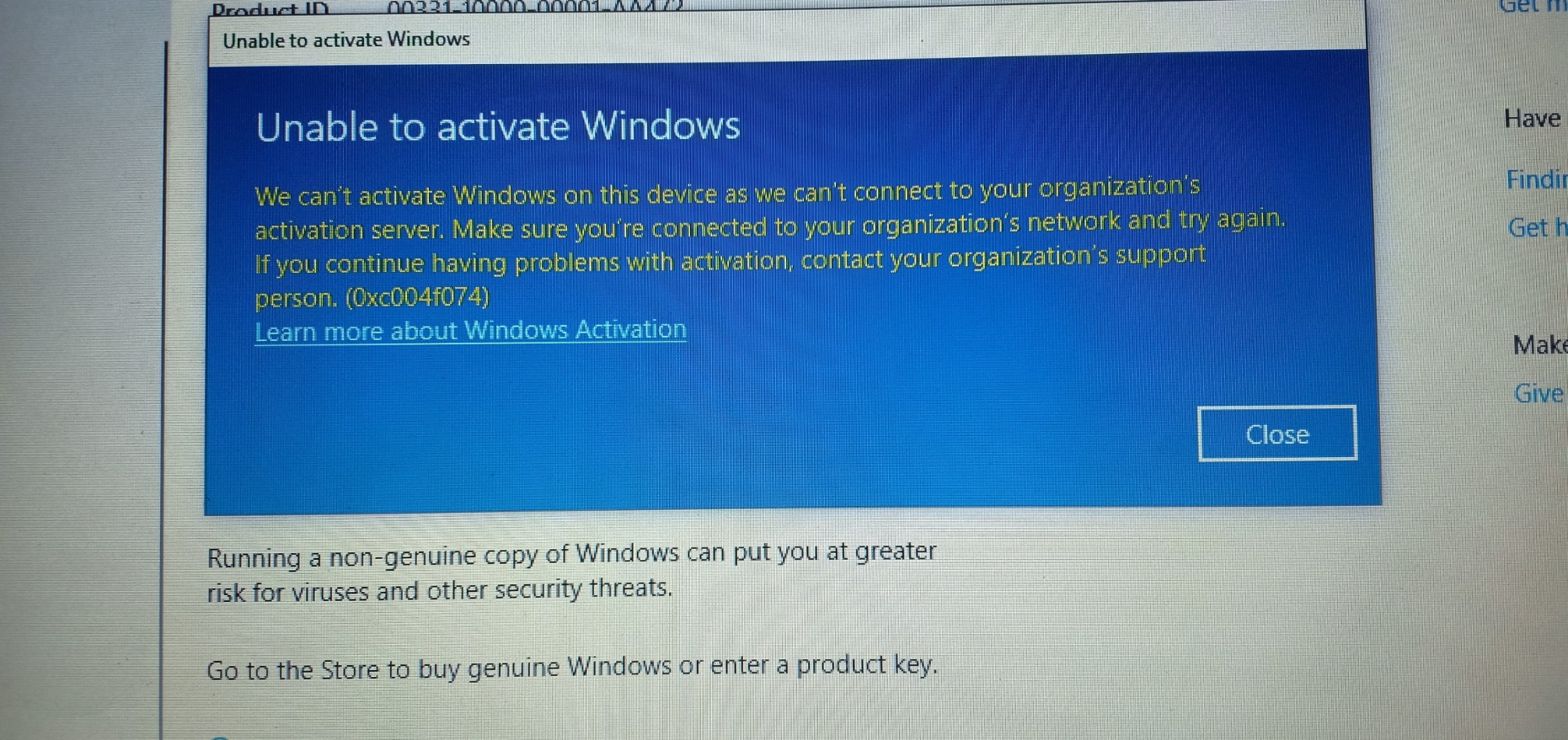 Activated Windows ไม่ได้ ใส่ Product Key ก็ยังไม่ได้ ต้องทำยังไงคะ ...