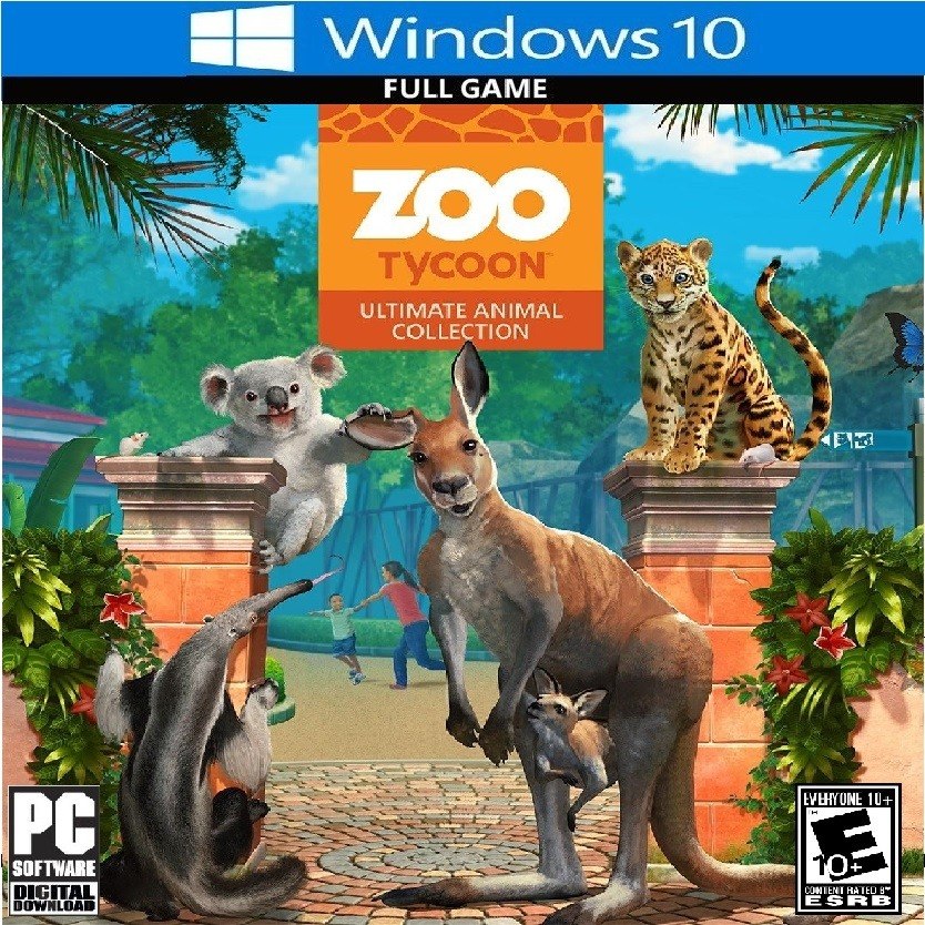 Zoo Tycoon: Ultimate Animal Collection (Digital Download) - For Xbox One &  Windows 10 PC - Full game download included - ESRB Rated E (Everyone) 