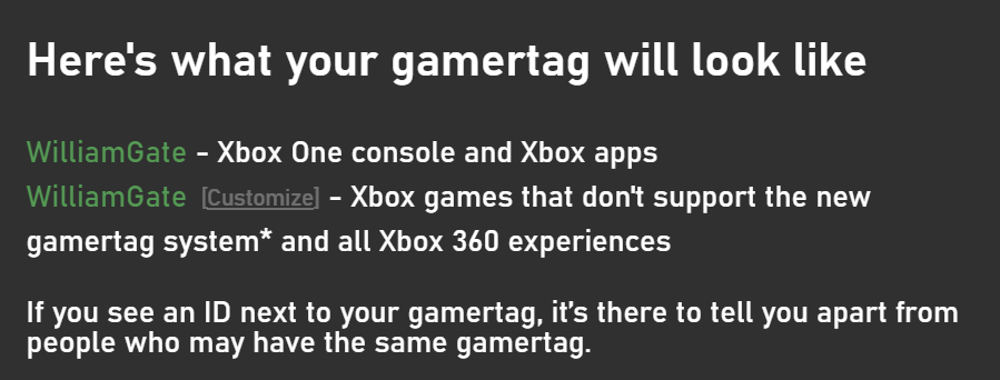 What's a gamertag? - Microsoft Support