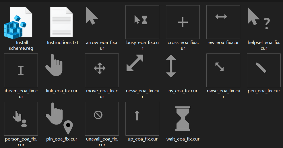 I remastered the classic and aero cursors from Windows! : r/windows