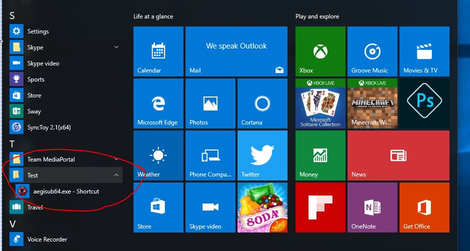 Windows 10 Lefthand Start Menu - Microsoft Community