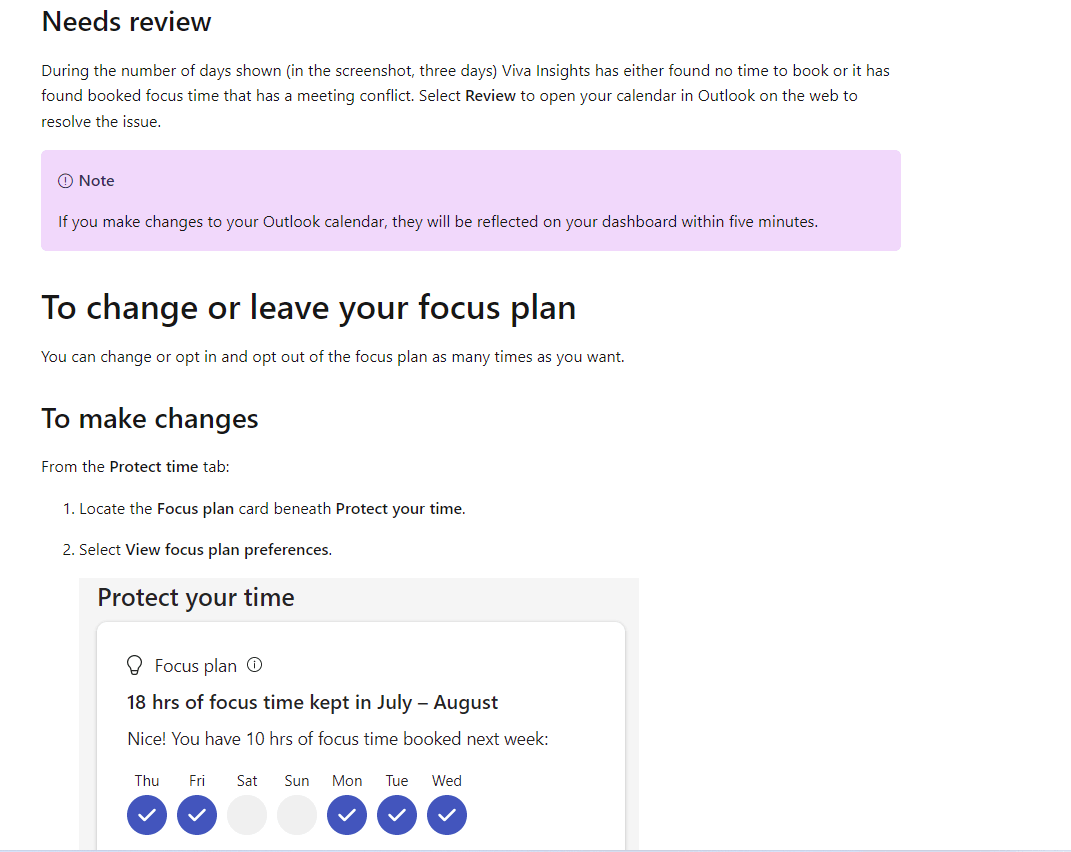 How do I remove focus time and do not disturb mode? - Microsoft 