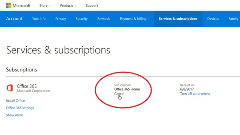 Quisiera cancelar dos suscripciones de Microsoft 365 Familia - Microsoft  Community