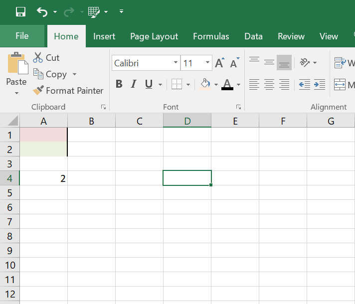 Excel 2016 counts pink and green as the same color - Microsoft Community