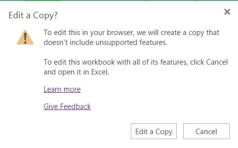 Sharepoint/OneDrive Excel Online Issue - Microsoft Community