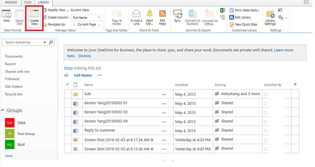 OneDrive Folder Column Widths - Microsoft Community