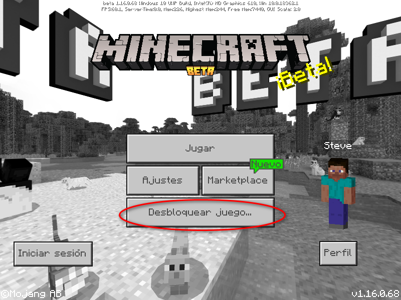 Desbloquear Minecraft. - Microsoft Community