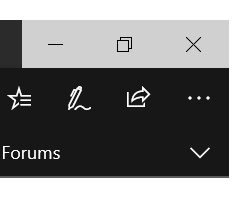 edge title bar control box color doesn t map to systems dark theme microsoft community edge title bar control box color doesn