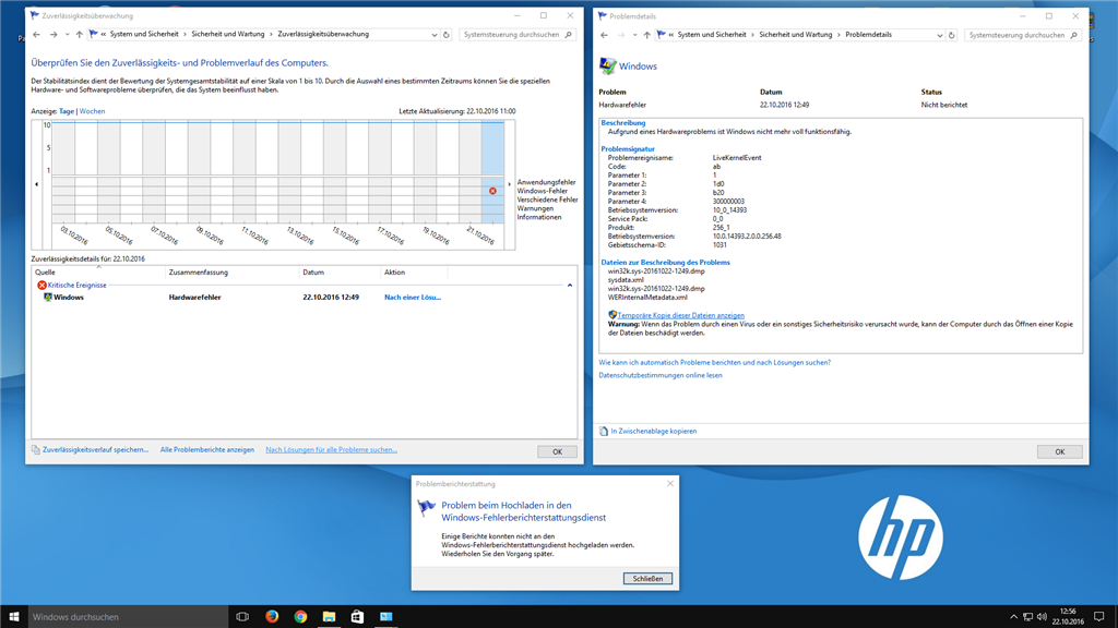 Merkwürdiger Windows Hardwarefehler Im Problemverlauf ! - Microsoft ...