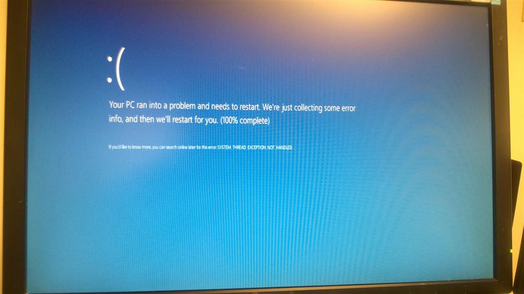 BSOD After Windows 10 Preview Installation... - Microsoft Community