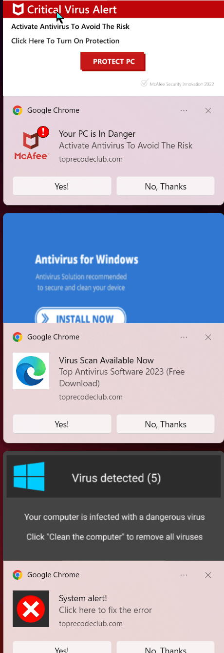 Remove An Update Is Available. Download And Install Now Virus